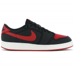 Air Jordan AJKO 1 Low &ndash; Bred &ndash; vyri&scaron;ki sportbačiai, batai juodai raudoni DX4981-006 ORIGINALAS EU 41 US 8 juoda