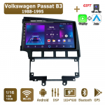 &bdquo;Android Carplay&ldquo; automobilio radijas, skirtas &bdquo;Volkswagen Passat B3 1988&ndash;1995&ldquo; multimedijos grotuvui, galvos įrenginiui, stereo, GPS navigacijai, &bdquo;Bluetooth&ldquo;, WIFI, 2+32 GB 1+16GB