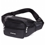 Didelės talpos odinis krep&scaron;ys vyri&scaron;kas juosmens krep&scaron;ys krep&scaron;ys per petį PU vandeniui atsparus krūtinės krep&scaron;ys pinigams surinkti lauko sportui