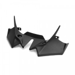 For KAWASAKI Z650 z650 Z 650 2021 2022 2023 2024 Motorcycle Sport Downforce Naked Front Spoilers Aerodynamic Wing Deflector Kit A-Black