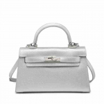 Kar&scaron;tas Antros Kartos Be Pūkų Tikros Odos Rankinė Auk&scaron;tos Klasės Mados Moteri&scaron;ka Mini Rankinė Su Tekstūra Tote Rankinė 22x7x15cm