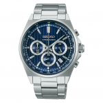 Seiko Selection S serijos kvarcinis chronografas SBTR033 Sidabrinis Maitinamas baterijomis Vyri&scaron;kas