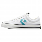 Converse Star Player 76 Patogūs Minimalistiniai Retro Žemi Sneakeriai Unisex Balti ir Mėlyni 46.5