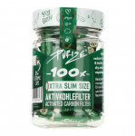 Filtrai Purize Extra Slim Green 100 Vnt. Stiklainis