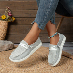 2023 m. Nauji, dideli, lengvi nuogi drobiniai laisvalaikio batai moterims 42