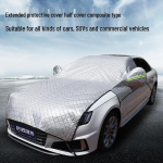 Automobilio priekinio stiklo sniego danga: Apsauga nuo už&scaron;alimo, Atsparus lietui, Atsparus sniegui, Apsauga nuo saulės ir &Scaron;ilumos izoliacija SUV/MPV Specific