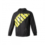 Puma Lai&scaron;kų spausdinimo sportinė striukė su gobtuvu Vyri&scaron;ka striukė juoda 628117-01 L