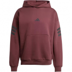 Adidas Future Icons Sportiniai Drabužiai Dryžuotas Su Gobtuvu Megztinis Ilgomis Rankovėmis Džemperis Vyri&scaron;kas Džemperis Aurora-Red Ruby JD4857 M