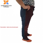 Karvės odos suvirintojo striukė: Atsparus kar&scaron;čiui, Apsaugantis nuo nudegimų, Apsauga nuo lankinio suvirinimo, Izoliuota oda suvirintojams.