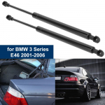 2 vnt. galinės bagažinės pakėlimo atraminės statramsčiai dujiniai amortizatoriai BMW 3 serijai E46 323Ci 330Ci 320Ci 325Ci M3 320Cd 330Cd 318Ci