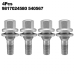 OEM 9817024580 4Pcs Wheel Fasteners Automotive Replacement Parts Easy tallation Process Perfect Factory Match For 206 207 308