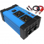 Automobilio maitinimo keitiklis 4000W 12V 220V DC į AC 12V 220V Sinusinės bangos keitiklis Daugiaspalvis ekranas Automobiliams - DD