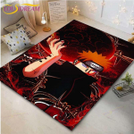 Anime Naruto spausdintas grindų kilimėlis Svetainės plotas Kilimėliai Miegamojo lovos erkerio kilimas 40cm x 60cm