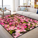 3D kilimas svetainei Spalvingas akmenimis spausdintas kempinės kilimėlis miegamojo virtuvės kilimėliui, neslystantis vonios kambarys 200x300cm