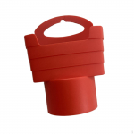 Automobilio prancūzi&scaron;ko keptuvės laikiklio vidaus priedai, lengvai montuojamas universalus universalus telefono laikiklis raudona