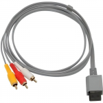 C&acirc;ble AV Video - Wii - 1.80m - Filaire - Connectique - Gris