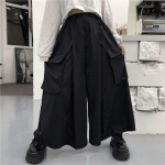 Didelės krovininės kelnės Moteri&scaron;kos Harajuku pavasario rudens japoni&scaron;ko stiliaus laisvos laisvalaikio gatvės aprangos ki&scaron;enės elastinės juosmens kelnės 2XL