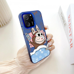 Spalvingas sidabrinis dvipusis kietas dėklas su pie&scaron;iniu, atsparus smūgiams ir kritimams, skirtas Xiaomi Redmi Poco telefonams Redmi Note 14 4G 163.3mm