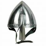 Viduramžių 18 gabarito plieno normani&scaron;kas &scaron;almas vikingų &scaron;arvai M aero