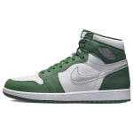 Air Jordan 1 Retro High OG Gorge Green Unisex Bėgimo bateliai Metalinis Sidabro Baltas DZ5485-303 43