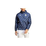 Adidas Real Madrid DNA Vėjo Striukė Su Visu Spaudiniu Vyri&scaron;ka Striukė Legendary-Ink-Blue HY0615 XXL