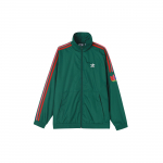 Adidas Originals Trefoil Stovimos Apykaklės Prigludęs &Scaron;varkas Vyri&scaron;kas Vir&scaron;utinis Drabužis Tamsiai Žalias GE0847 XS