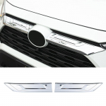 Skirta Toyota RAV4 - 2022 2023 XA50 ABS automobilio priekinių vir&scaron;utinių grotelių grotelių formavimo apdailos lipdukų dangtelio modifikacija juoda