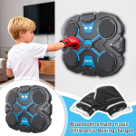 Bluetooth i&scaron;manusis muzikos bokso taikinys kabinamas namuose, atsakymo treniruočių taikinys, vaikų sportinis bokso sieninis taikinys 1 juoda