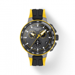Tissot juodo ciferblato vyri&scaron;kas madingas laikrodis T111.417.37.057.00 juoda