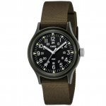 Timex Unisex Laikrodis TW2P88400 Juodas Ciferblatas [TIMEX] žalia