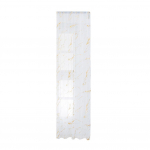 DYS Home Decor Mable Grain Drape Balkono langas Tiulis Voile Permatoma užuolaida one size auksinė