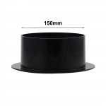 50/160/250mm Tiesaus vamzdžio oro kanalo jungtuvai Flan&scaron;as Ventiliacijos kanalų sistemos mm.160mm