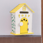 Sieninė pa&scaron;to dėžutė sodo medinė pa&scaron;to dėžutė, 8,6x4,7x12,6 colio daugiafunkcė