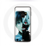 Coque Samsung Galaxy S9 Tokyo Ghoul Visage Moiti&eacute;