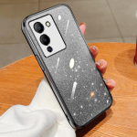 Fashion Plating Gradient Glitter Dėklas, skirtas Infinix Note 12 Pro 20 30 Smart 8 7 Hot 30 30i Play Tecno Spark GO silikoninis galinis dangtelis Infinix Smart 5 (2020)