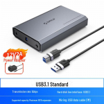 ORICO mobilus i&scaron;orinis 3,5/2,5 colio USB 3.0 kietojo disko korpusas USB3.0, suitable for 2.5/3.5 hard disk 5Gbps