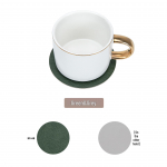 La&scaron;o formos karvės odos stiliaus dvipusis padėkliukas: Apsaugantis nuo nusiplikymo, kar&scaron;tį izoliuojantis padėkliukas, Ins stiliaus.