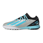 adidas X Crazyfast Messi.3 TF J Infinito Pack Vaikams Sportbačiai Sidabriniai Sidabriniai-Metaliniai Mėlyni IE4073 36⅔