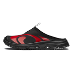 SALOMON RX Slide 3.0 Amortizuojantys Lengvi Žemi Laisvalaikio Batai Unisex Juodi Aliuminio Lydinio Ugnies Raudonumo Sportbačiai 477590 44⅔