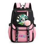 Anime Hatsune Miku Spausdintas Kuprinė Mokyklinė Kuprinė Paaugliui Studentui Mergaitei Berniukui Bookbag Didelės Talpos Vandeniui Atsparus Kelioninis Krep&scaron;ys Dovana Kuprinė