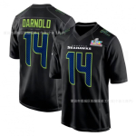 Seattle Seahawks NFL Futbolo Džersis Unisex Suaugusiems Sportinė Apranga Komandos Gerbėjų Apranga Ruduo Žiema XXL black