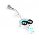 Les Tr&eacute;sors De Lily [H9217] - Body Piercing 'Gar&ccedil;on' turquoise turkis