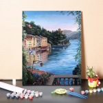 Menas &bdquo;Pasidaryk pats&ldquo; Tapyba pagal skaičius Pomėgiai Deimantinė tapyba Aliejinė tapyba Skaičiai Tapyba Namų dekoras Skaitmeninė aliejinė tapyba 40x50cm no frame