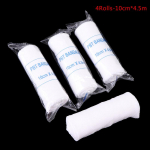 4 Medvilninis elastinis tvarstis Greitosios medicinos pagalbos skubios pagalbos tvarstis 10cm*4.5m