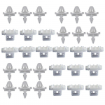 30 vnt. automobilio &scaron;oninių durelių formavimo apkabos, skirtos Mercedes W190 W201 W124 A0019884981