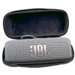 Su &bdquo;Bluetooth&ldquo; suderinamas ne&scaron;iojamasis garsiakalbių laikymo dėklas, atsparus dilimui lauko apsauginės dėžutės užtrauktuku juoda