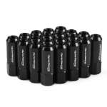 Dynoracing 60mm M14*1.5 rato veržlės, naujos 20 vnt., lenktyninės kilpos rato veržlės, varžtas / aliuminio veržlė M14X1,5 juoda