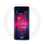 Coque pour Samsung Galaxy S10 Plus Stranger Things Logo Transparent Saison 4 Bande annonce 2022