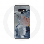 Coque pour Samsung Galaxy Note 9 Fond de texture abstraite gris pilka
