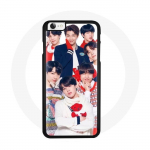 Coque pour Iphone 8 BTS Affiche Memebers Cadeau de No&euml;l 2023
